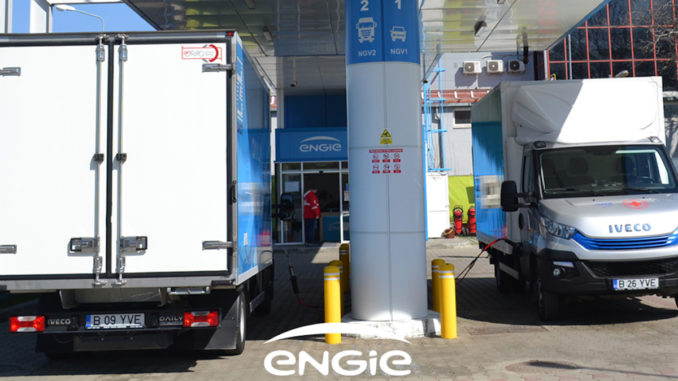 ENGIE, gaz natural comprimat pentru vehicule