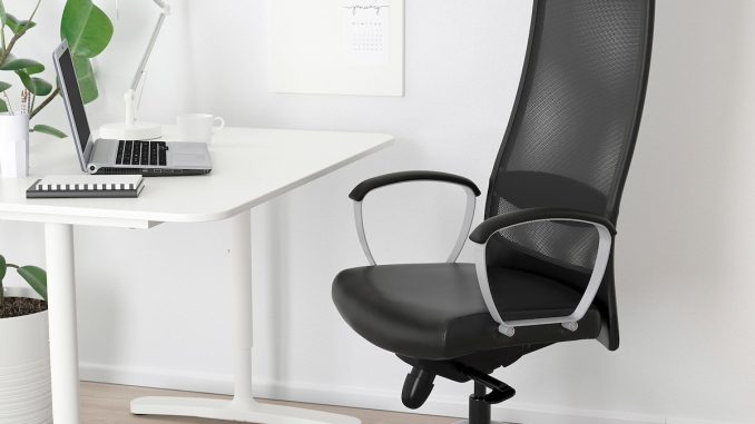 Un scaun comfortabil pentru productivitate maximă. FOTO Ikea Markus