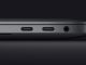 Porturile USB-C (Thunderbolt 3) ale unui MacBook Pro