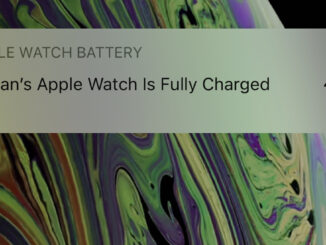 Apple Watch charge notification. FOTO Adrian Boioglu