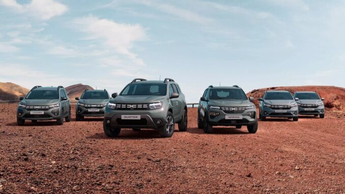 Noua gamă Dacia. FOTO Renault